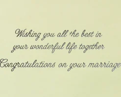 Mr. and Mrs. Wedding Greeting Card