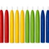 Multicolored Birthday Candles, 12-Count