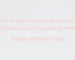 My Amazing Mom Mother’s Day Greeting Card