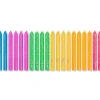 Neon Glitter Birthday Candles, 24-Count