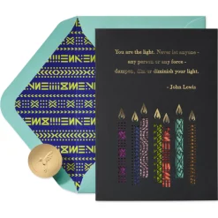 Never Let Anyone Diminish Your Light Birthday Greeting Card