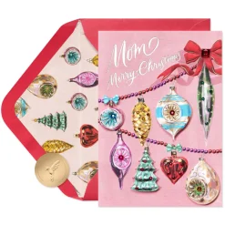 New Memories to Come Christmas Greeting Card for Mom