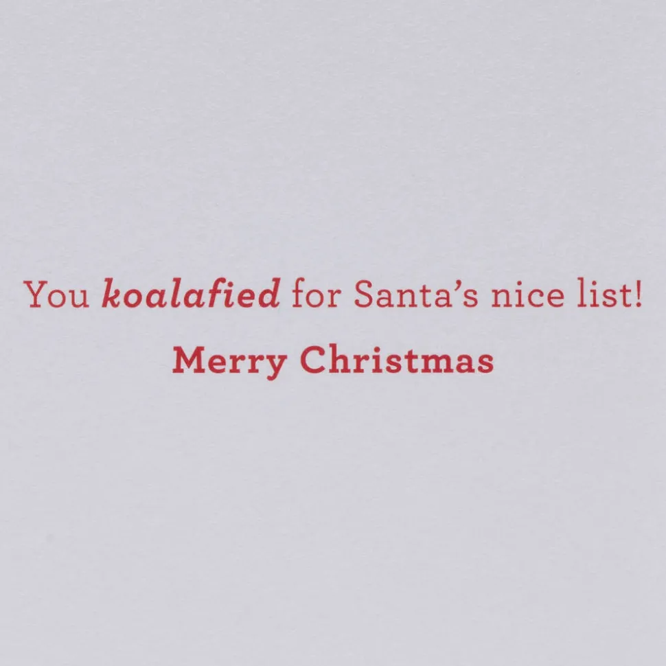 Nice List Christmas Greeting Card