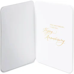 Now and Forever Anniversary Greeting Card