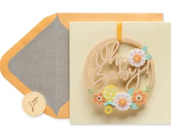 Oh Baby New Baby Greeting Card