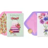 Ombre Cake and Balloons Birthday Cards, 2-Count