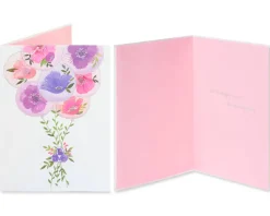 Ombre Cake and Balloons Birthday Cards, 2-Count