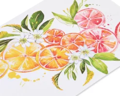 Ombre Fruit Blank Greeting Card