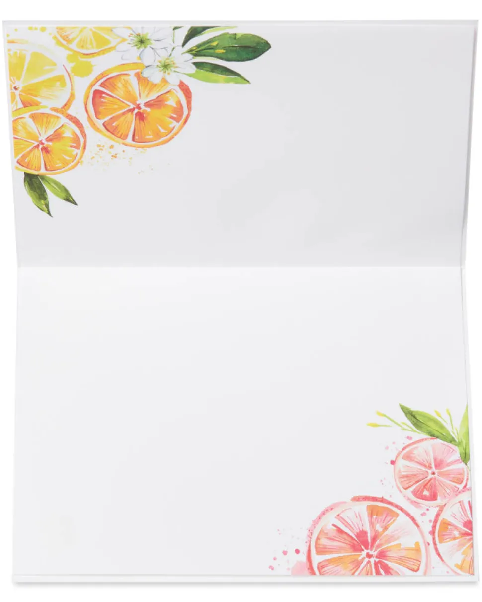 Ombre Fruit Blank Greeting Card