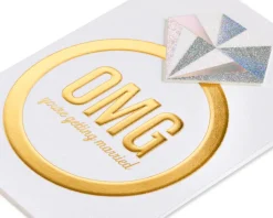 Omg Ring Funny Wedding Greeting Card