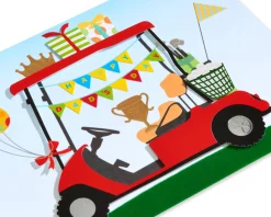 On Course Golf Father’s Day Greeting Card