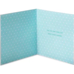 One Cool Cat Birthday Greeting Card