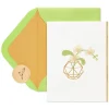 Orchid Thank You Greeting Card