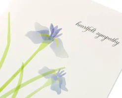 Our Deepest Sympathy and Our Love Sympathy Greeting Card