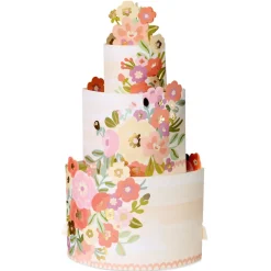 Overflow with Love Pop-Up Wedding Greeting Card