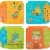 Owls and Birds Boxed Blank Note Cards with Envelopes, 20-Count