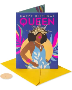 Own This Day Birthday Greeting Card for Her – Illustrated by Jordana Alves Araujo