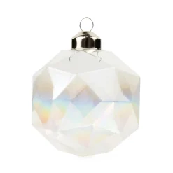 12 Pack Crystal Christmas Ornaments
