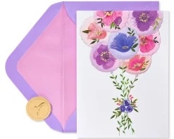 Painterly Balloons Birthday Greeting Card