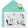 Paper Sculpted Floral Sympathy Greeting Card