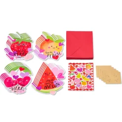 Papyrus Valentine’s Day Cards for Kids, 20-Count, 1 Sticker Sheet