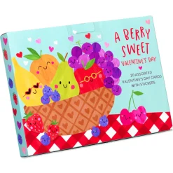 Papyrus Valentine’s Day Cards for Kids, 20-Count, 1 Sticker Sheet
