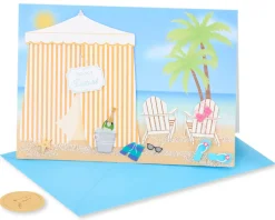 Paradise is With You Anniversary Greeting Card for Husband