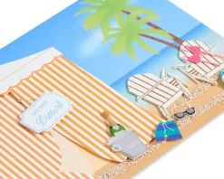 Paradise is With You Anniversary Greeting Card for Husband
