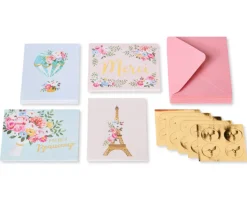 Parisian Blank Cards with Envelopes, 20-Count