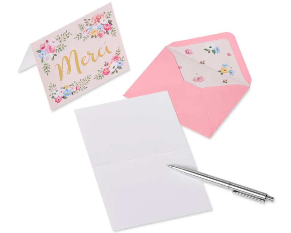 Parisian Blank Cards with Envelopes, 20-Count