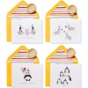 Party Animal Blank Birthday Cards, 20-Count
