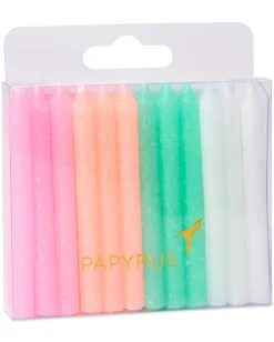 Pastel Birthday Candles, 24-Count
