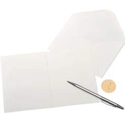 Paw Prints on Our Hearts Blank Pet Sympathy Greeting Card