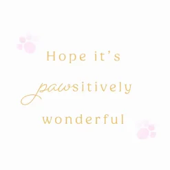 Pawsitively Wonderful Mother’s Day Greeting Card for Dog Mom