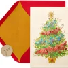 Peace and Happiness Christmas Boxed Cards, 12-Count