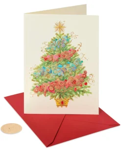 Peace and Happiness Christmas Boxed Cards, 12-Count