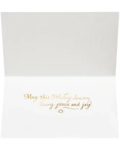 Peace and Joy Chanukah Boxed Cards, 12-Count
