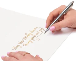 Peace and Joy Chanukah Boxed Cards, 12-Count
