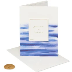 Peace and Solace Sympathy Greeting Card