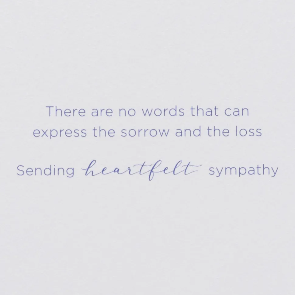 Peace and Solace Sympathy Greeting Card