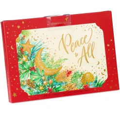 Peace to All Christmas Cards Boxed with Envelopes, 16-Count