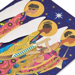 Peace, Wisdom, and Joy Religious Christmas Greeting Card