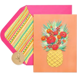 Pineapple Birthday Greeting Card