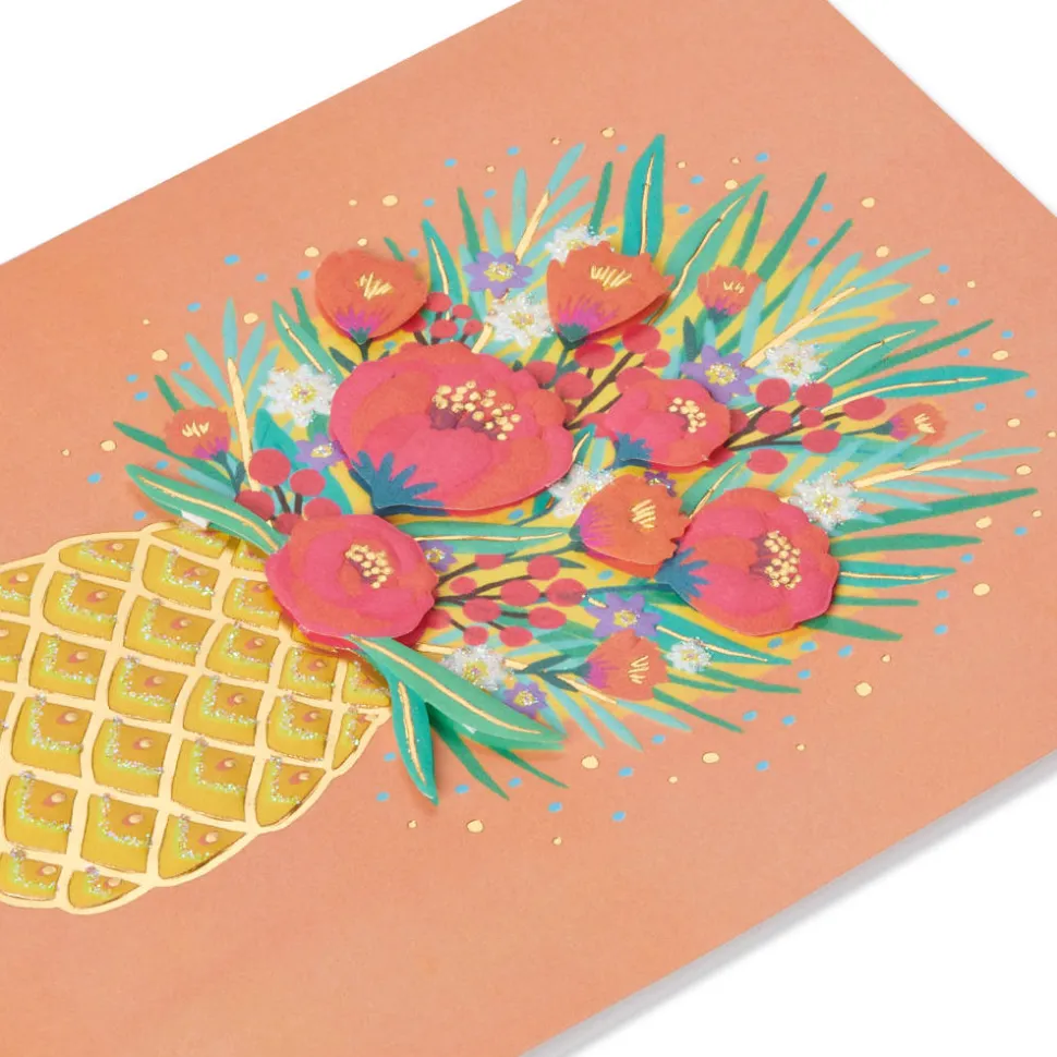 Pineapple Birthday Greeting Card