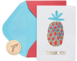 Pineapple Boxed Thank You Cards with Envelopes, 20-Count