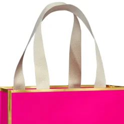 Pink and Gold 13″ Large Gift Bag, 1 Bag