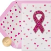 Pink Breast Cancer Awareness Ribbon Blank Thinking of You Greeting Card – BCRF Partnership