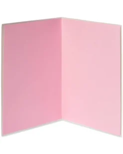 Pink Glitter Butterflies Blank Greeting Card