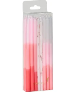Pink Ombre Birthday Candles, 24-Count