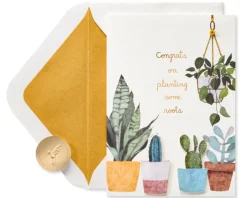 Planting Roots New Home Greeting Card